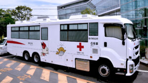 日本赤十字社 献血活動を実施